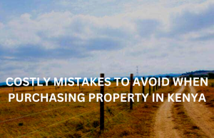 Costly Mistakes to Avoid When Purchasing Property in Kenya